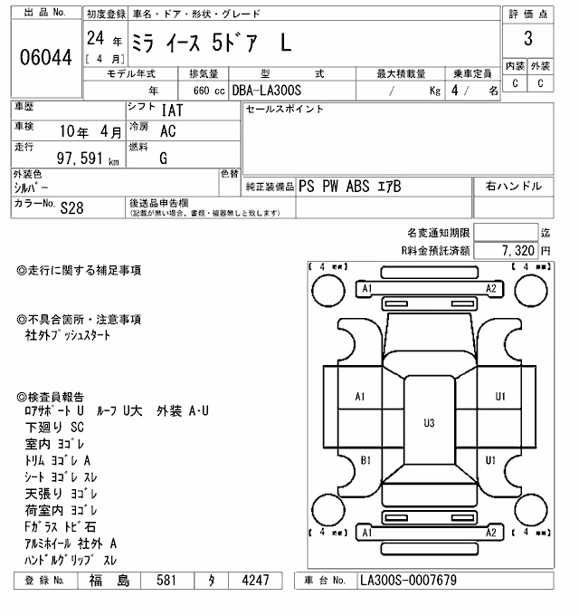 DAIHATSU MIRA E:S
