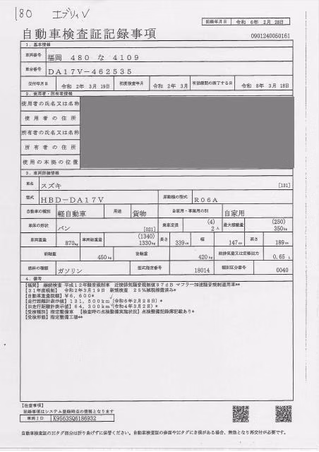 SUZUKI EVERY