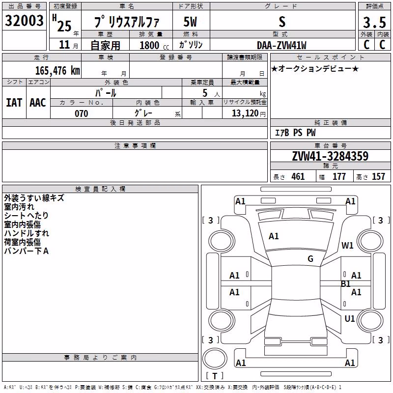 TOYOTA PRIUS ALPHA