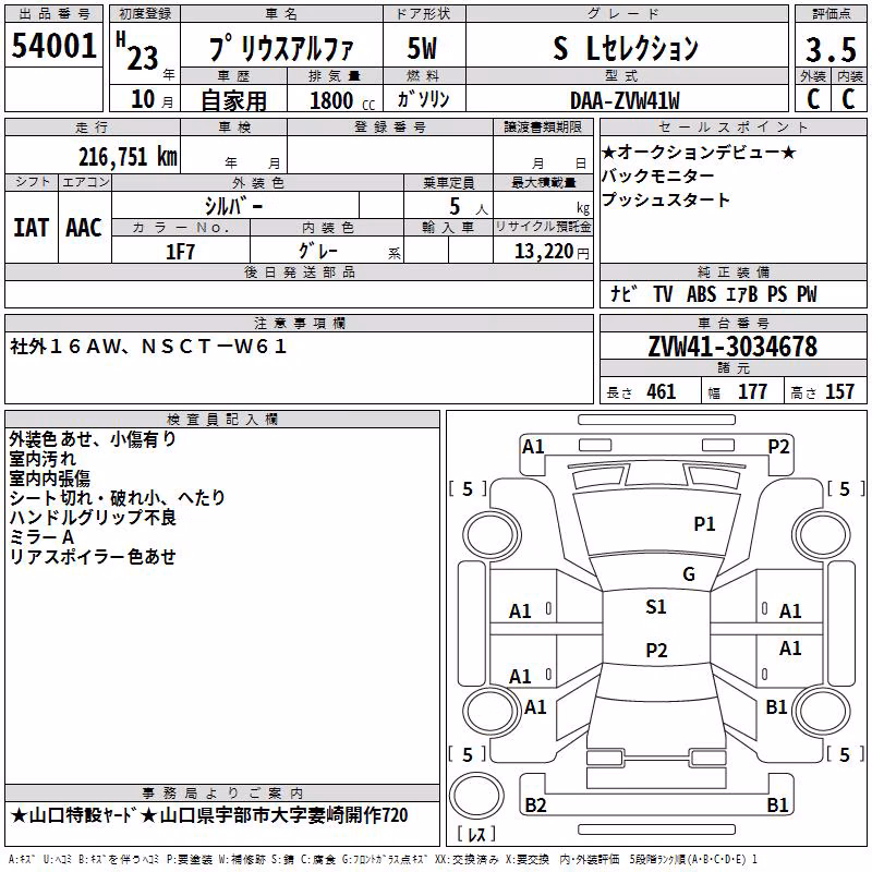 TOYOTA PRIUS ALPHA