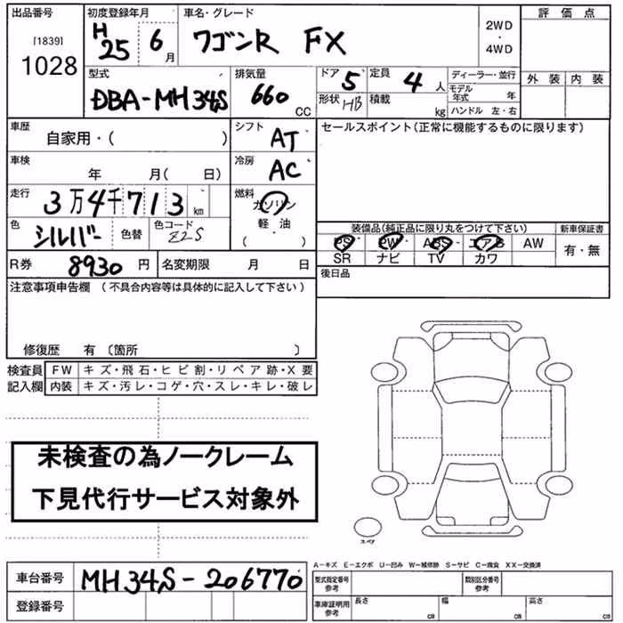 SUZUKI WAGON R