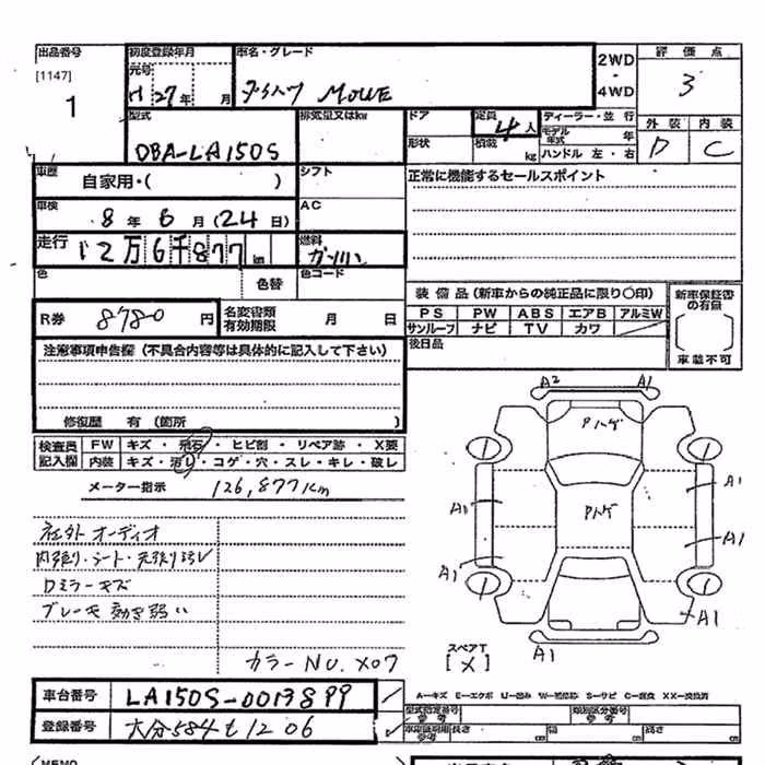 DAIHATSU MOVE
