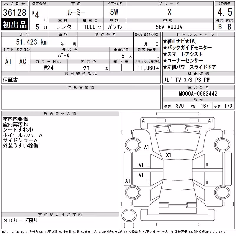 TOYOTA ROOMY