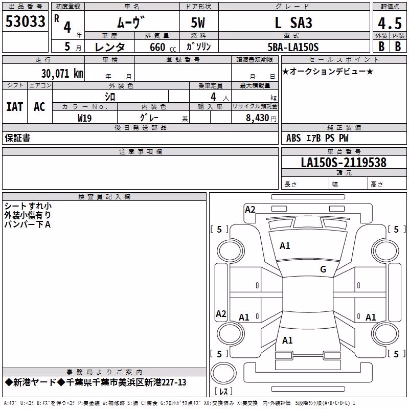 DAIHATSU MOVE