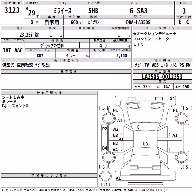 DAIHATSU MIRA E:S