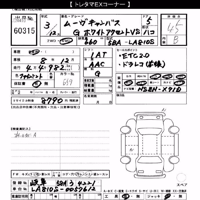 DAIHATSU MOVE CANBUS