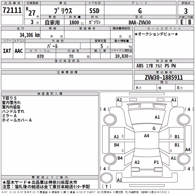 TOYOTA PRIUS