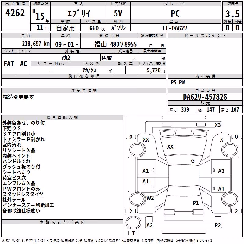 SUZUKI EVERY