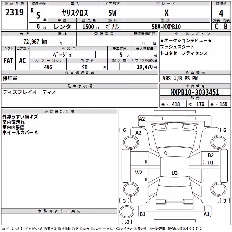 TOYOTA YARIS CROSS