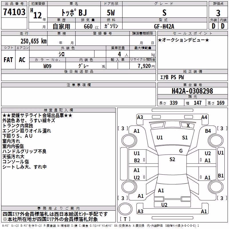 MITSUBISHI TOPPO BJ