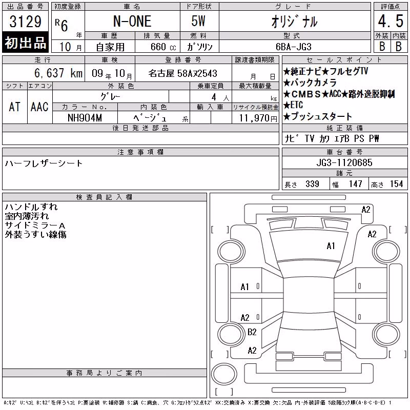 HONDA N-ONE