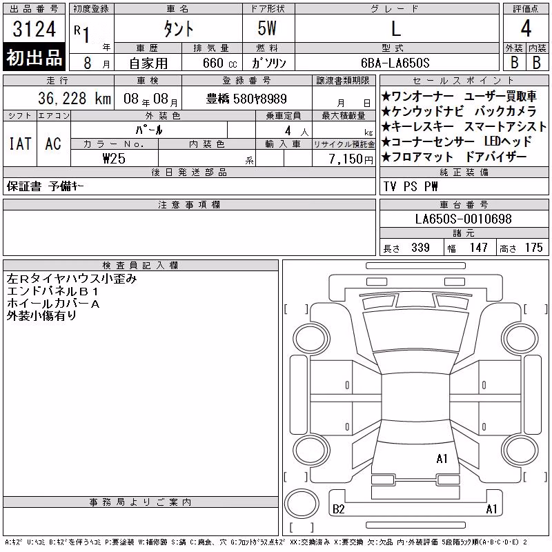 DAIHATSU TANTO