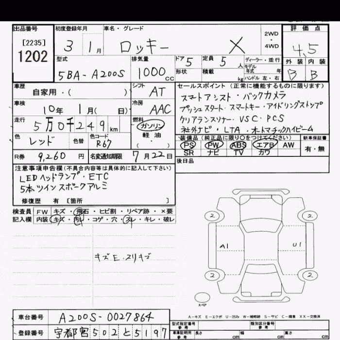 DAIHATSU ROCKY
