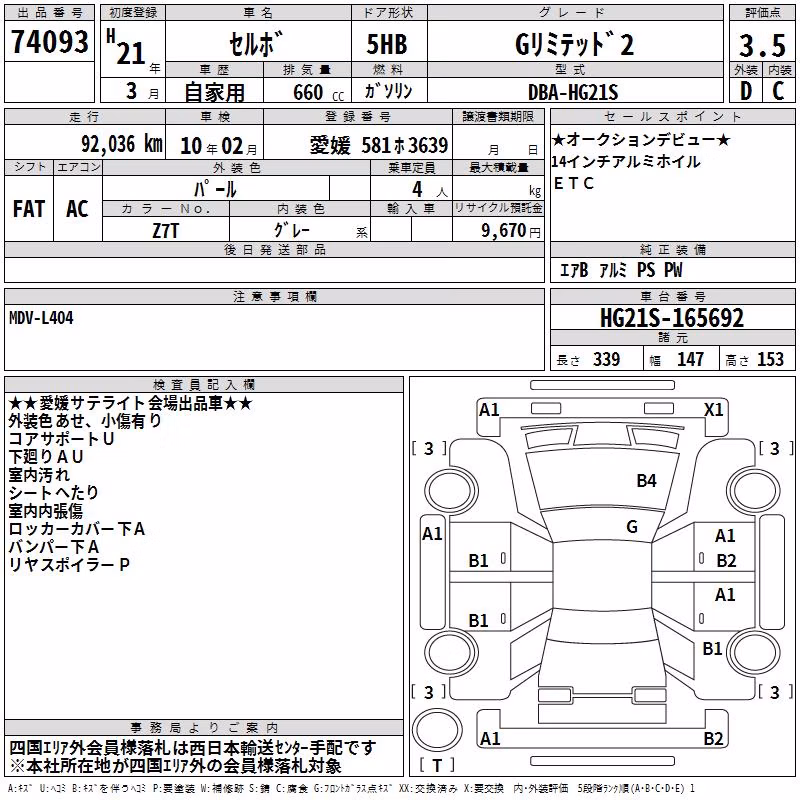 SUZUKI CERVO