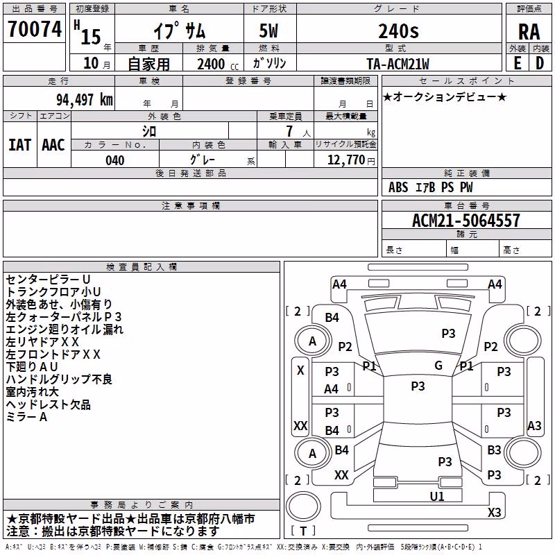 TOYOTA IPSUM
