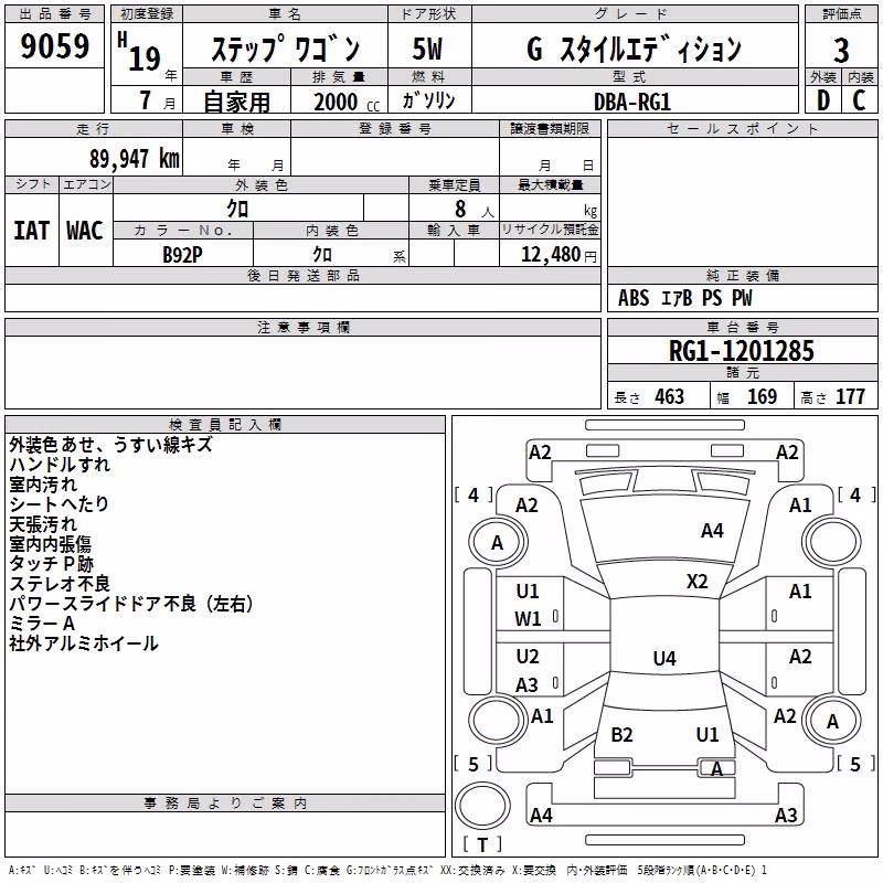HONDA STEPWGN