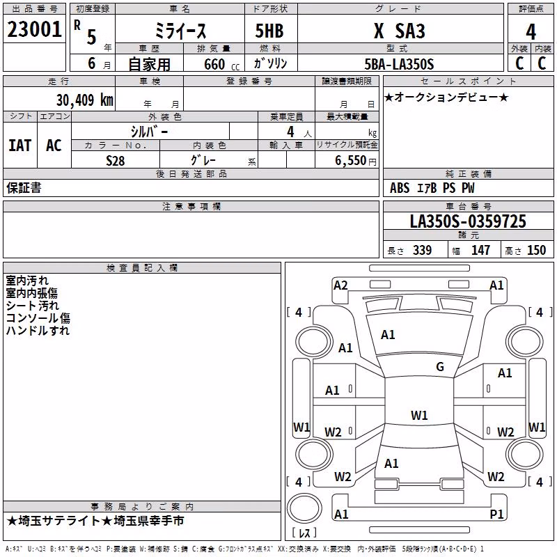 DAIHATSU MIRA E:S