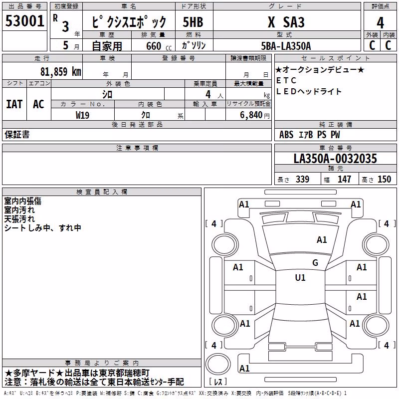 TOYOTA PIXIS EPOCH