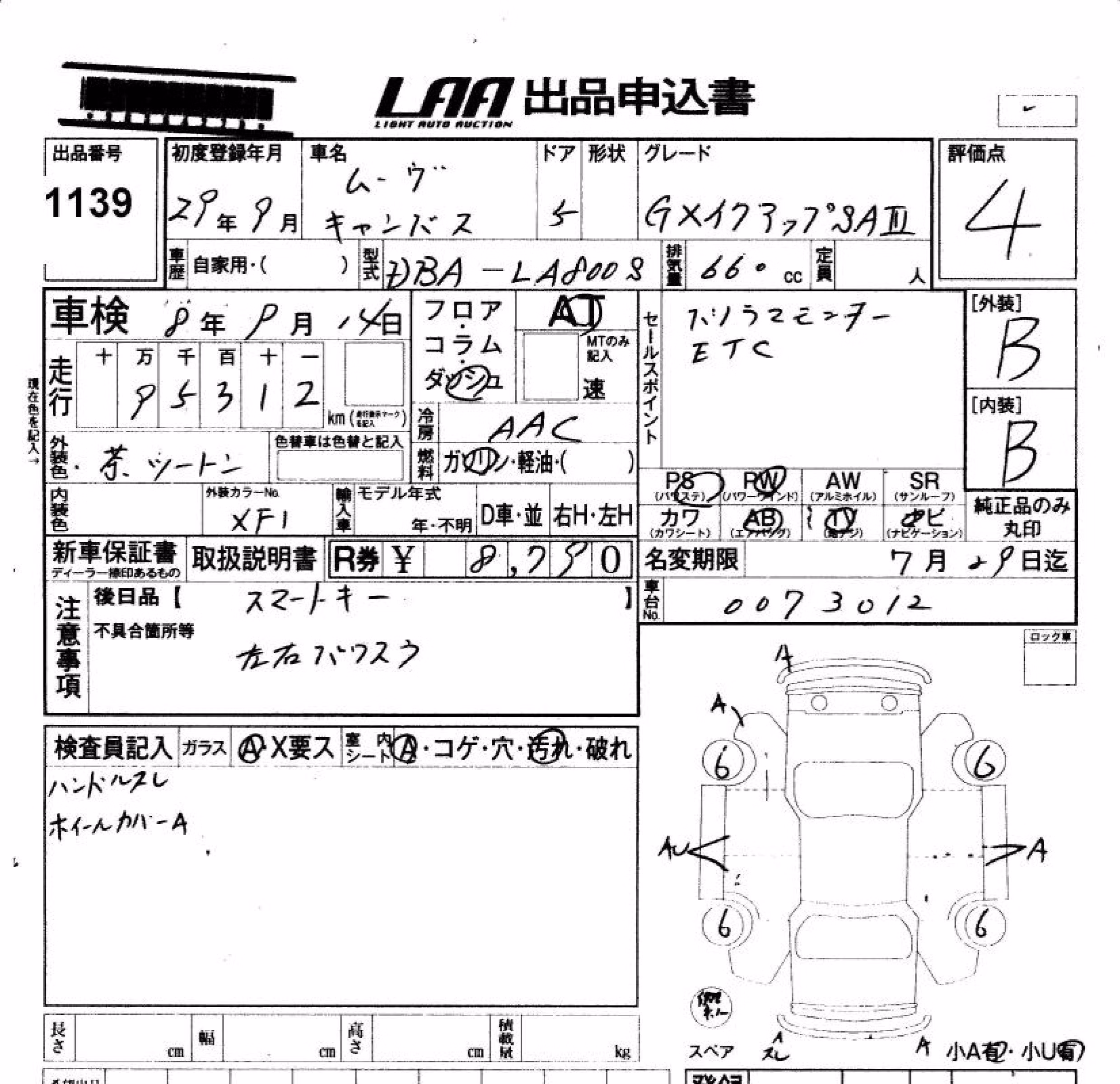 DAIHATSU MOVE CANBUS