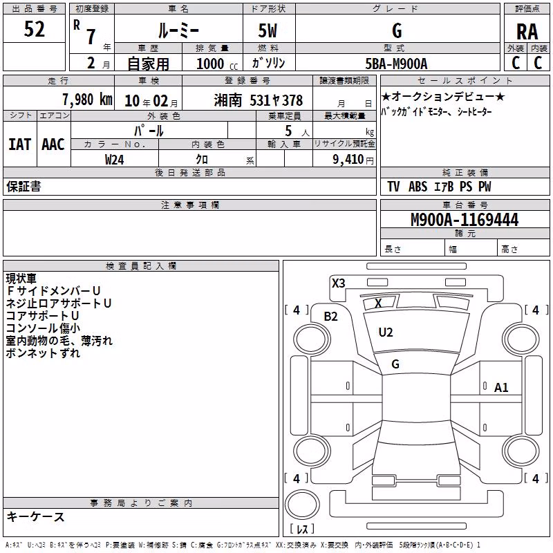 TOYOTA ROOMY