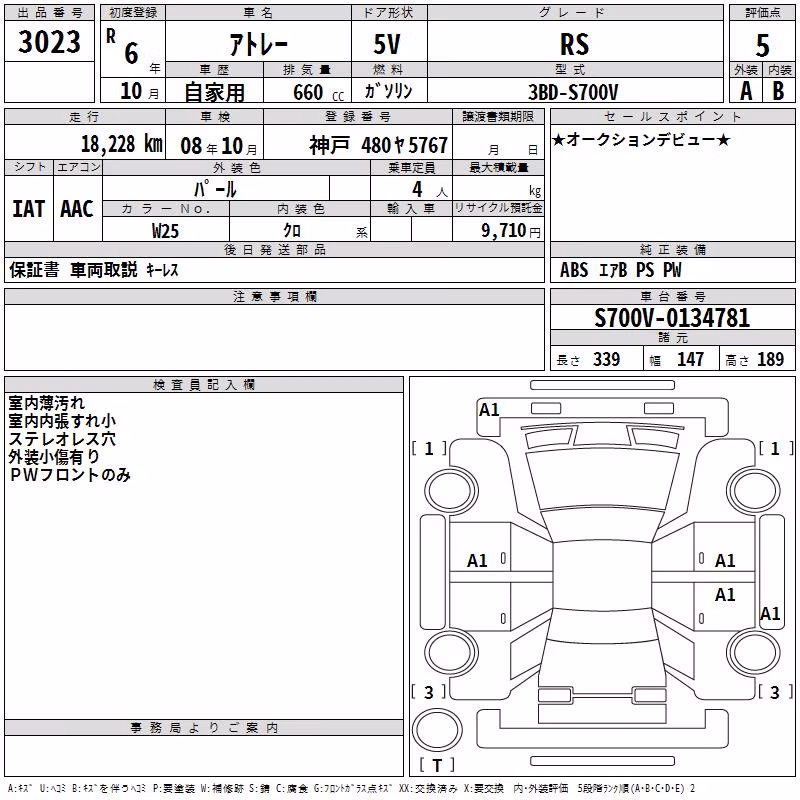 DAIHATSU ATRAI