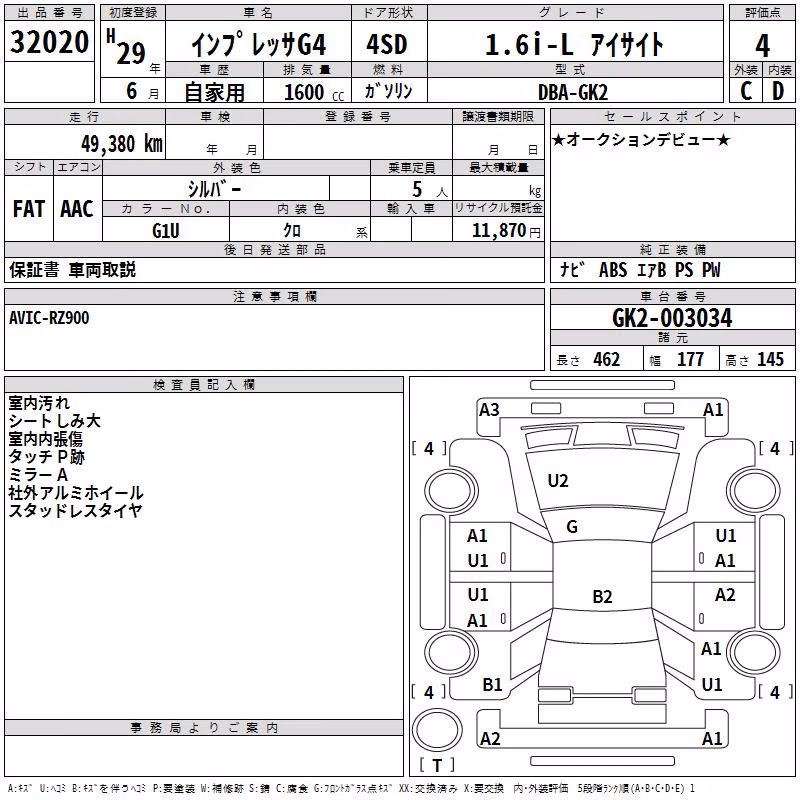 SUBARU IMPREZA