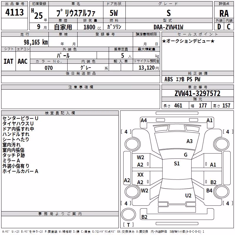 TOYOTA PRIUS ALPHA