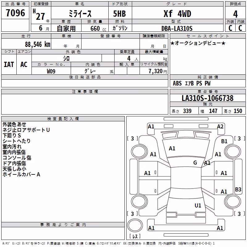 DAIHATSU MIRA E:S