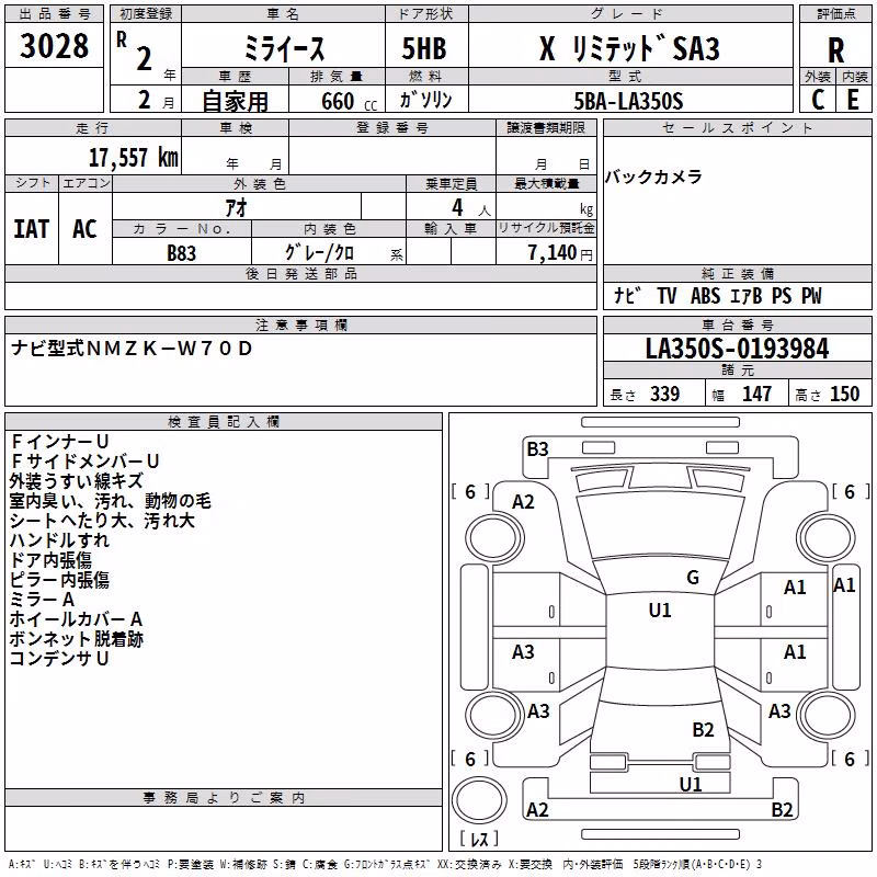 DAIHATSU MIRA E:S