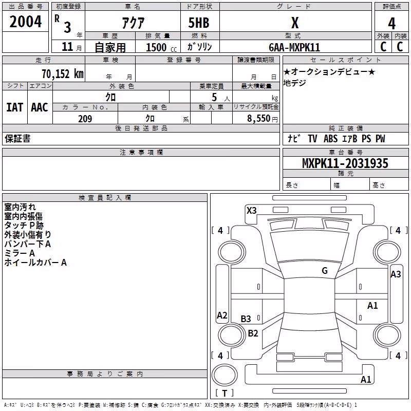 TOYOTA AQUA