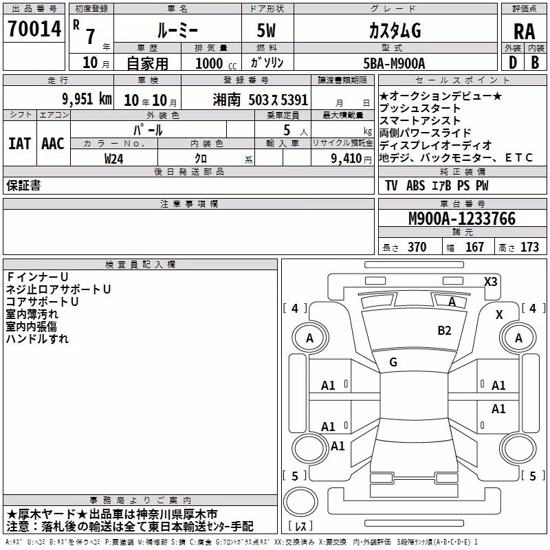 TOYOTA ROOMY