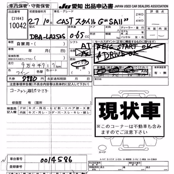 DAIHATSU CAST