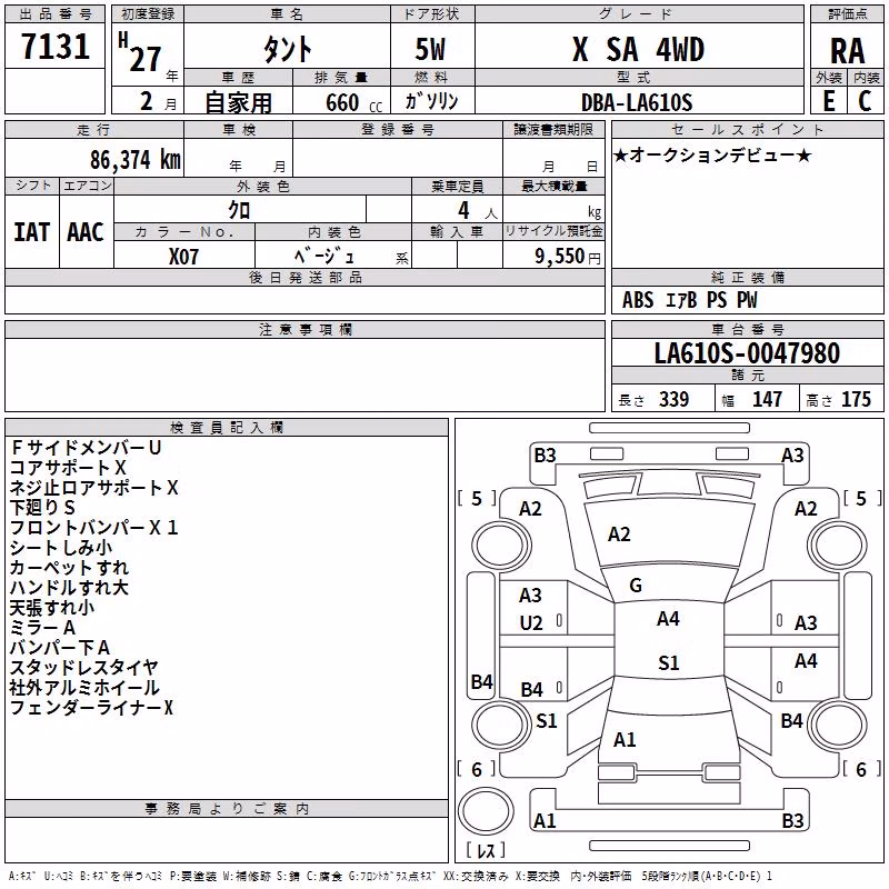 DAIHATSU TANTO