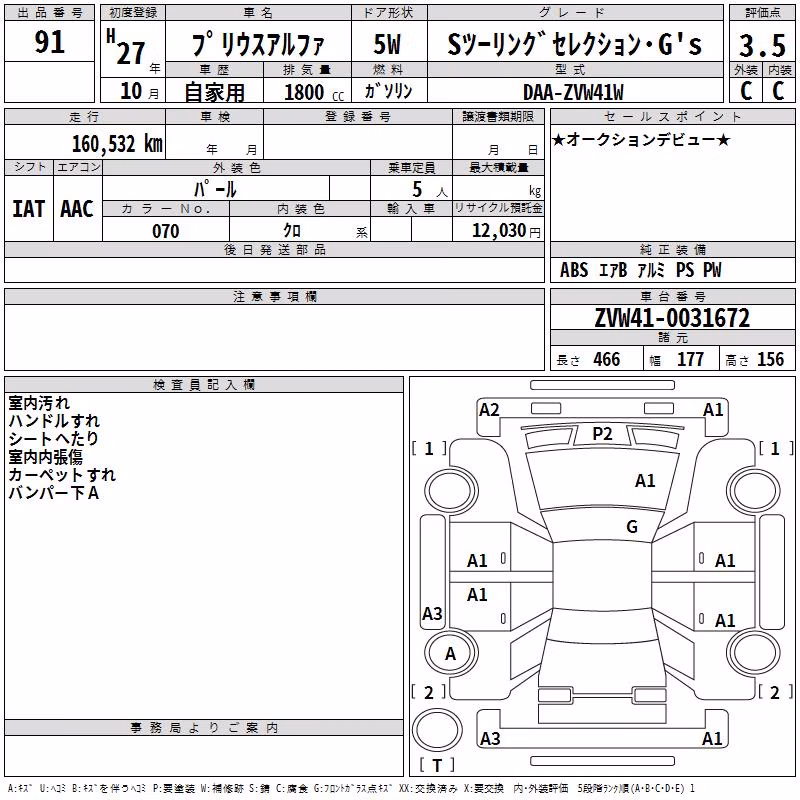 TOYOTA PRIUS ALPHA