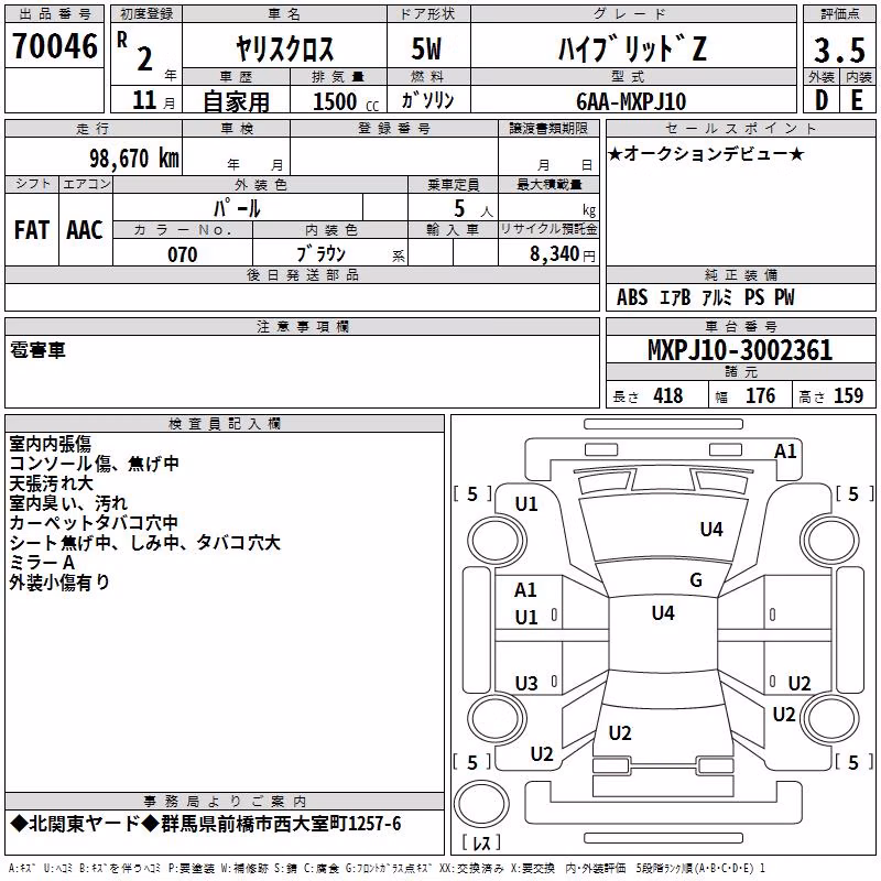 TOYOTA YARIS CROSS
