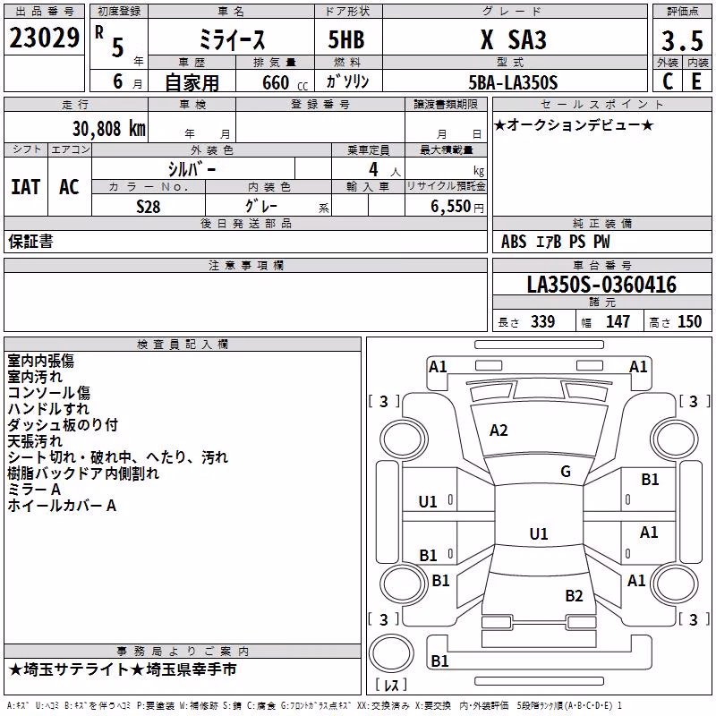 DAIHATSU MIRA E:S