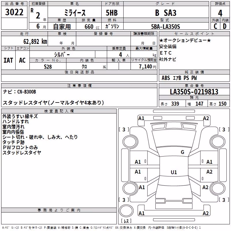 DAIHATSU MIRA E:S