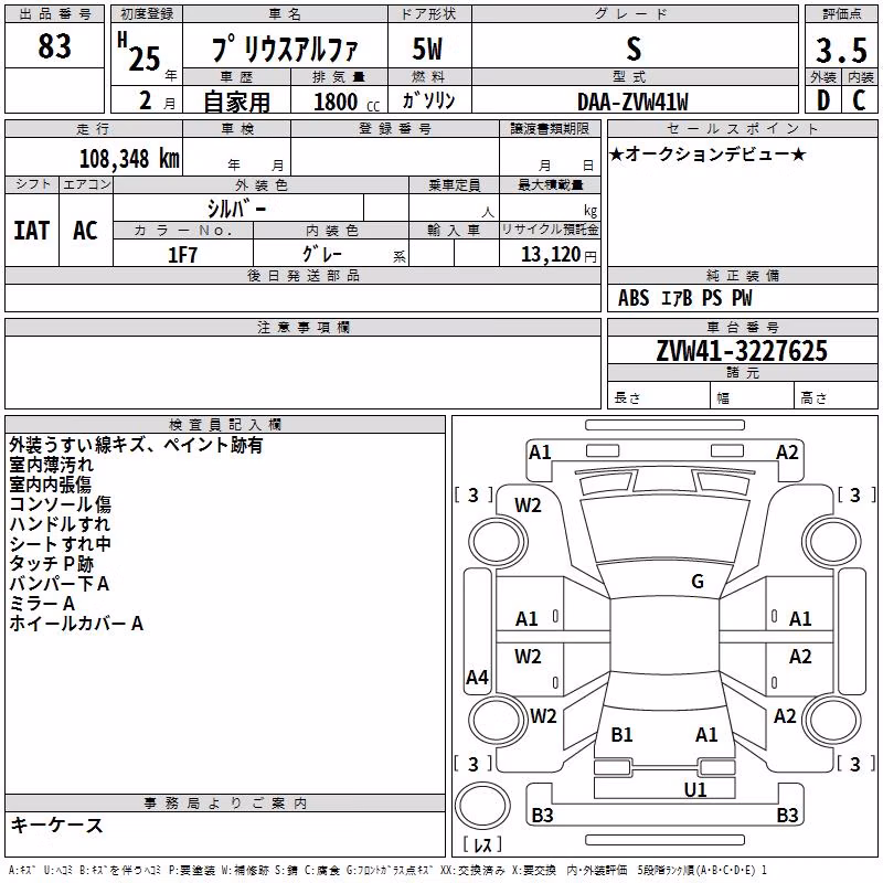 TOYOTA PRIUS ALPHA