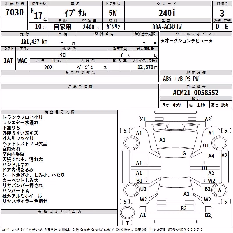 TOYOTA IPSUM