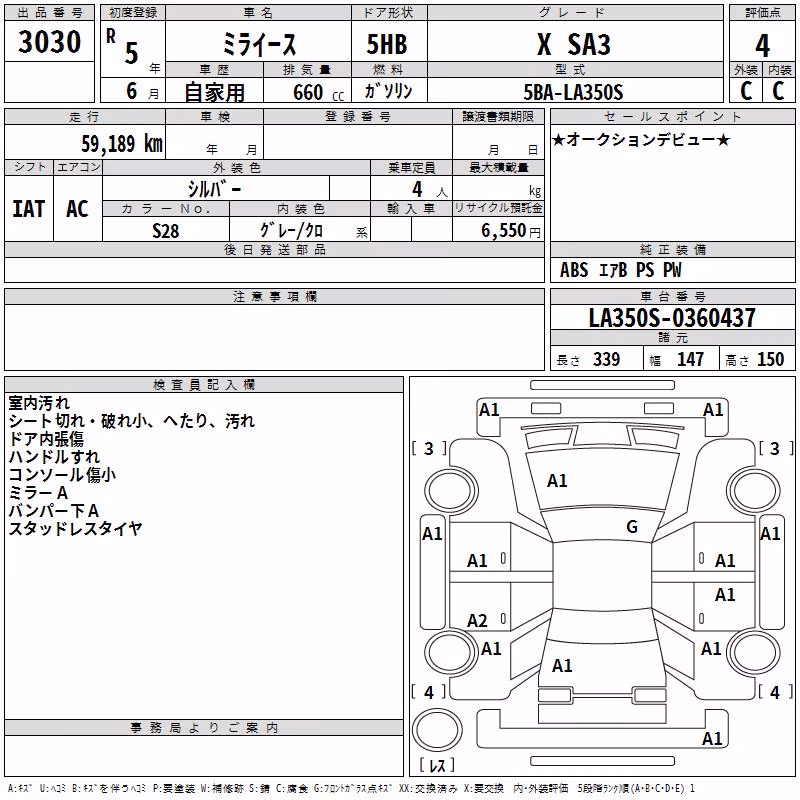 DAIHATSU MIRA E:S