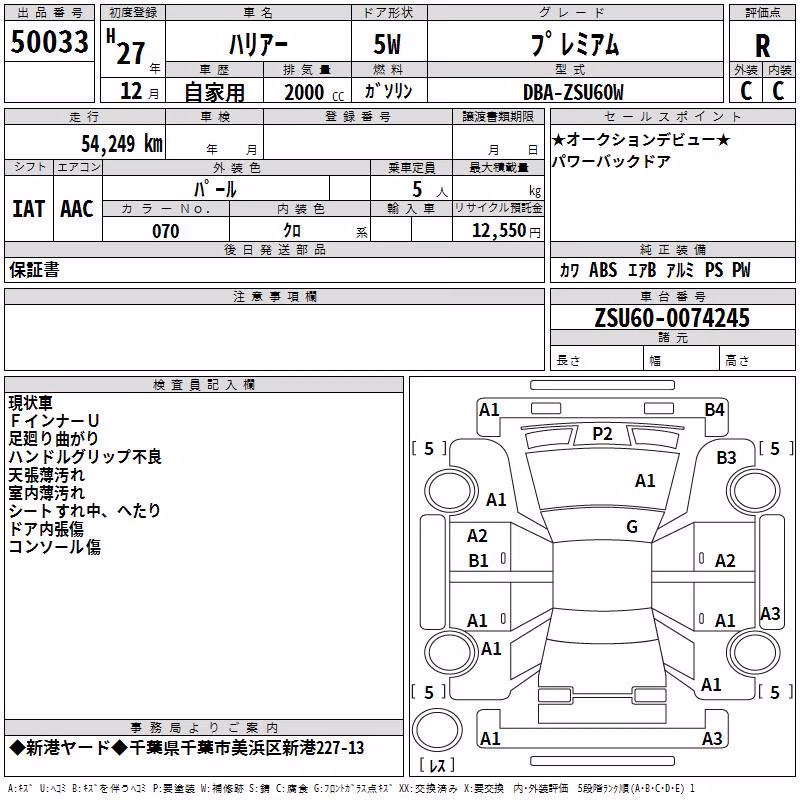 TOYOTA HARRIER