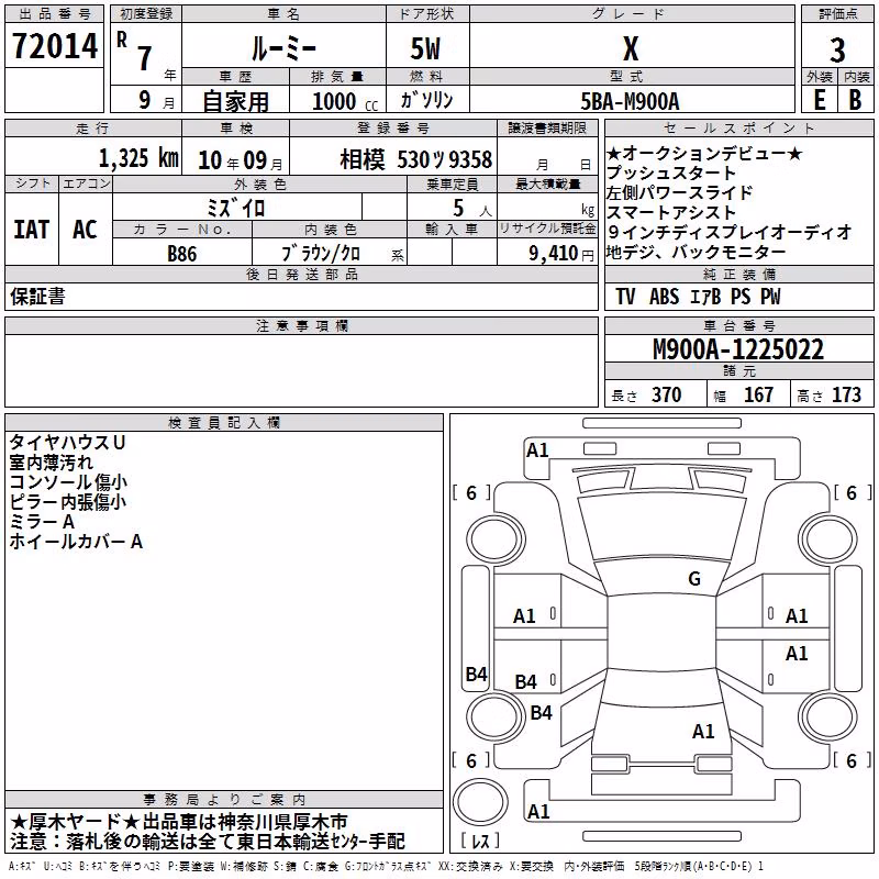 TOYOTA ROOMY