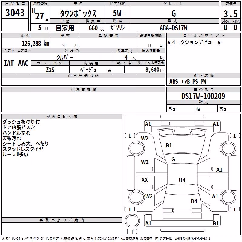MITSUBISHI TOWN BOX