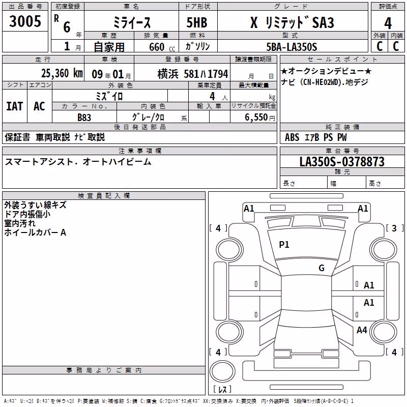 DAIHATSU MIRA E:S