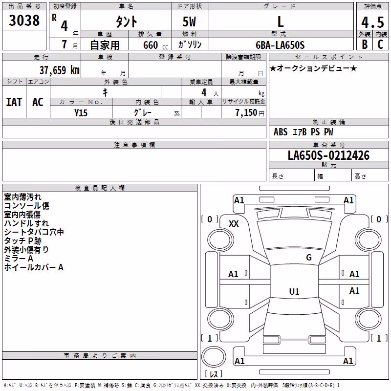 DAIHATSU TANTO