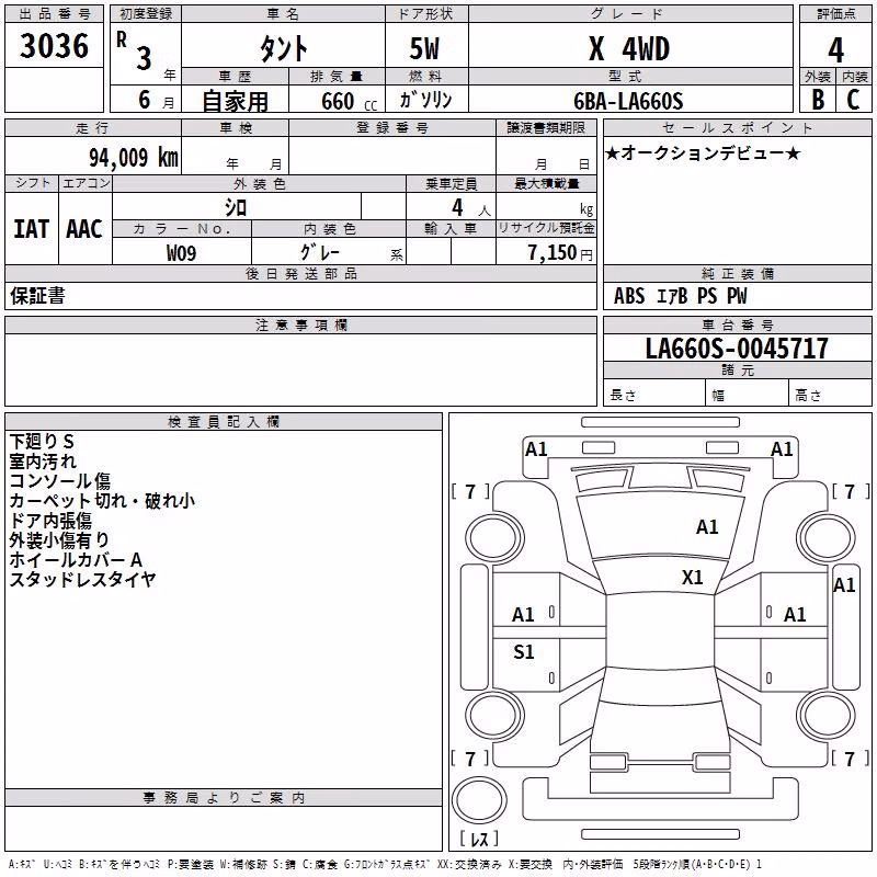 DAIHATSU TANTO