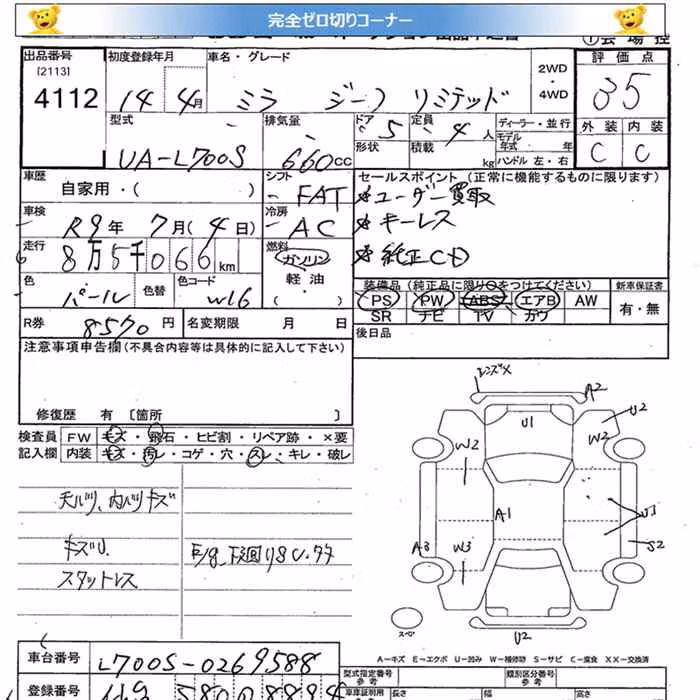 DAIHATSU MIRA GINO