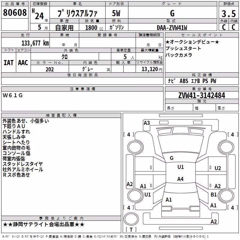 TOYOTA PRIUS ALPHA