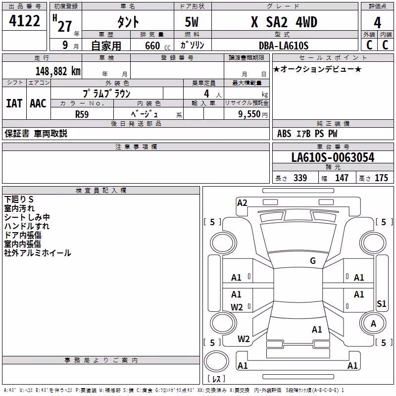 DAIHATSU TANTO