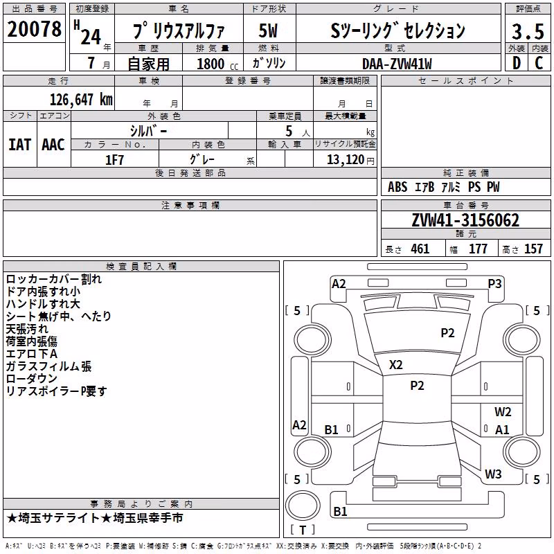 TOYOTA PRIUS ALPHA